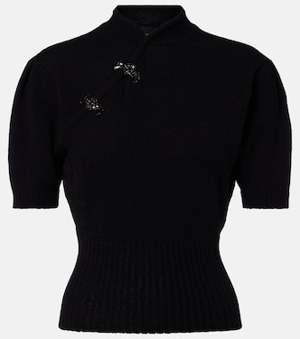 Embellished cashmere sweater | Simone Rocha