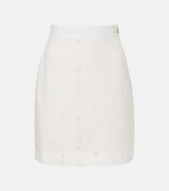 Minifalda en mezcla de algodón floral | Vivienne Westwood