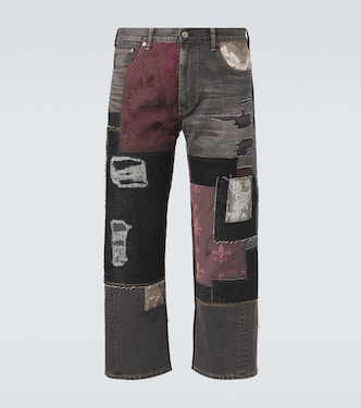 x Levi's® jeans anchos con patchwork | Junya Watanabe