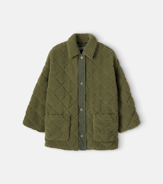 Quilted fleece jacket | Stella McCartney Kids