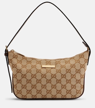 Lady Lunetta Small GG canvas shoulder bag | Gucci