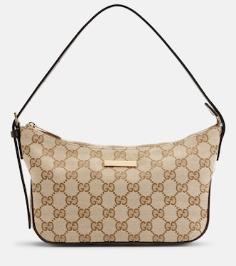 Lady Lunetta Small GG canvas shoulder bag | Gucci