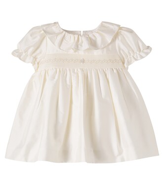 Bébé – Robe en taffetas à broderies | Patachou