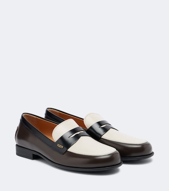 Leather penny loafers | Tod's