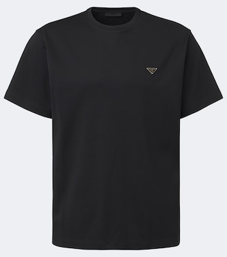 Logo棉质针织T恤 | Prada