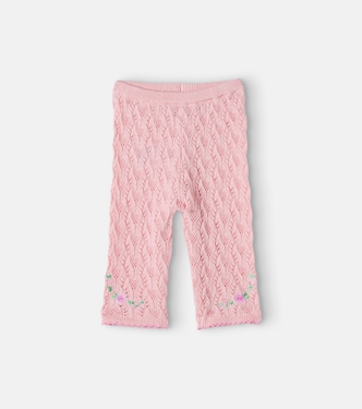 Baby Rosier cotton, wool, and cashmere pants | Konges Sløjd