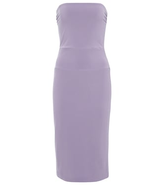 Robe midi bustier | Norma Kamali