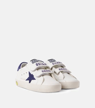 Old School leather sneakers | Golden Goose Kids
