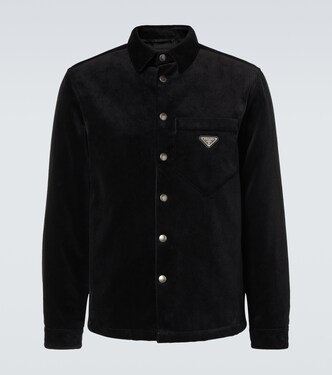 Cotton corduroy overshirt | Prada