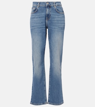 High-Rise Straight Jeans | AG Jeans