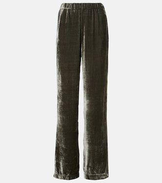 Pantalones rectos Sorine de terciopelo | Velvet