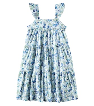 Floral tiered cotton dress | Tartine et Chocolat