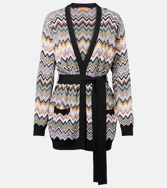 Zigzag belted cardigan | Missoni