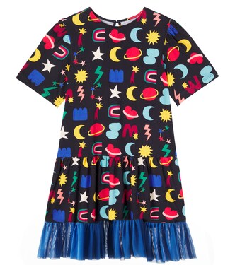 Cosmotipo printed cotton dress | Fábula