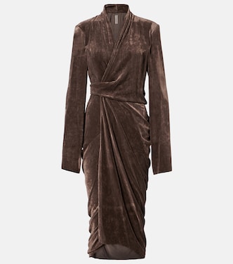 Robe portefeuille midi | Rick Owens