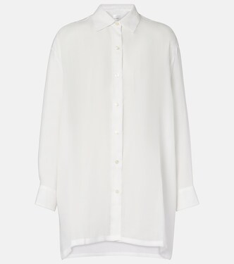 Niko oversized ramie shirt | Leset