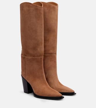 Cece 80 suede knee-high boots | Jimmy Choo