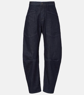 Shon high-rise barrel-leg jeans  | Nili Lotan