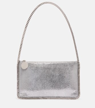 Falabella Mini metallic shoulder bag | Stella McCartney