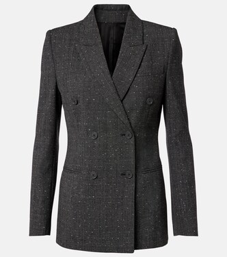 Prince of Wales check wool blazer | McQueen