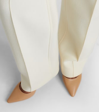 Romy leather pumps in beige - Jimmy Choo | Mytheresa