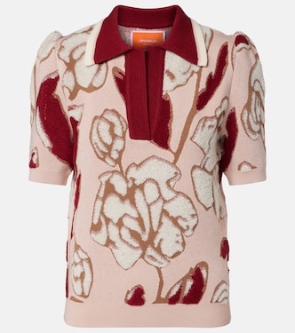 Pumped Up floral polo sweater | La DoubleJ