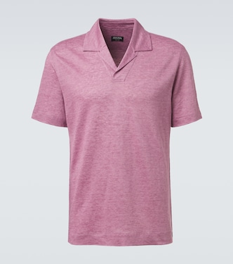 Linen polo shirt | Zegna