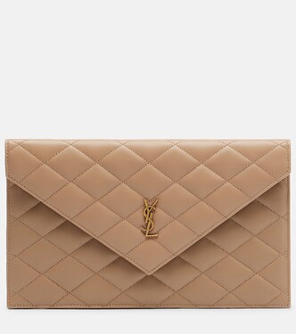 Paris Cassandre leather pouch | Saint Laurent