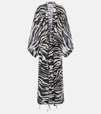 Bedruckter Kaftan aus Baumwolle | The Attico