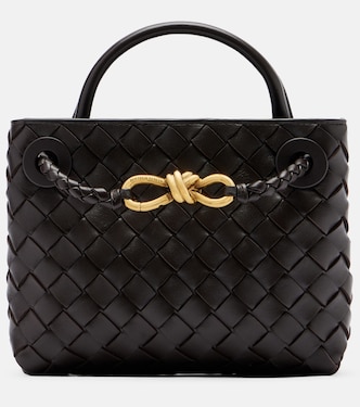 Andiamo Mini leather top-handle bag | Bottega Veneta
