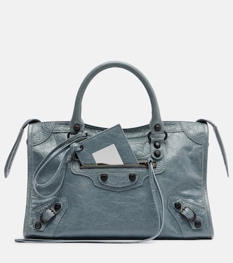 Le City Small leather top-handle bag | Balenciaga