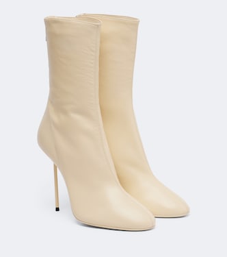 Lidia leather ankle boots | Paris Texas