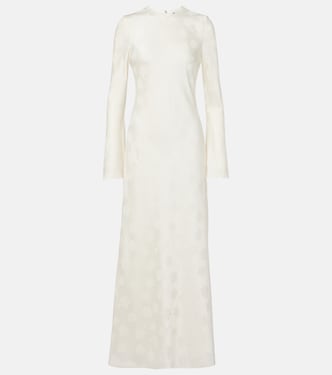 Maxikleid aus Satin | Rotate