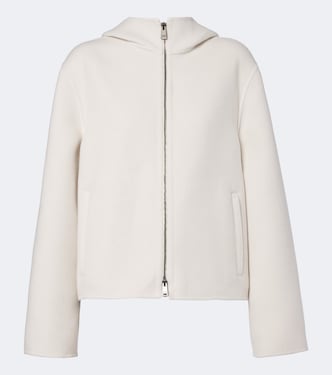 Hooded wool and silk jacket | Fendi