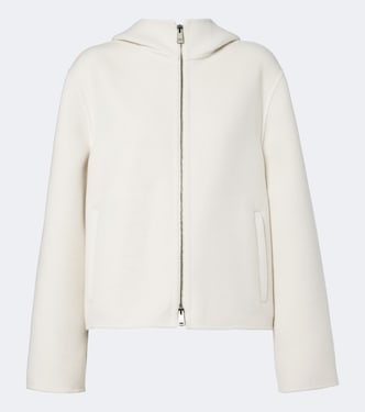 Hooded wool and silk jacket | Fendi