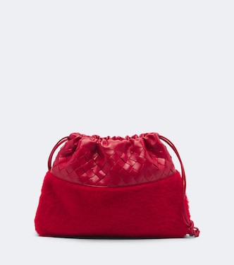 Pochette Dustbag Small en cuir Intrecciato | Bottega Veneta