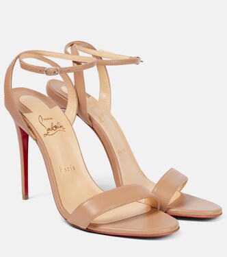 Loubigirl 100 leather sandals | Christian Louboutin