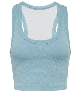 Palma Leandra jacquard crop top | The Upside