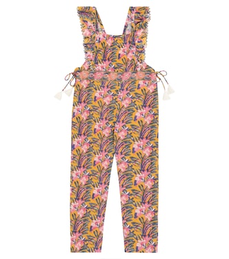 Talia floral cotton jumpsuit | Louise Misha