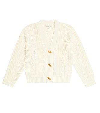 Cardigan Kamel en coton | Louise Misha