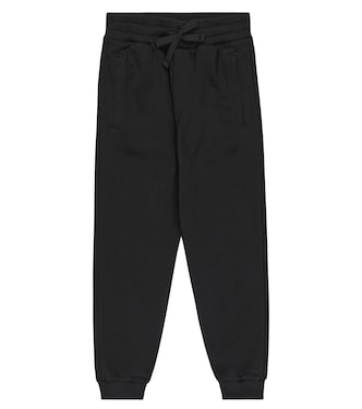 Pantalon de survêtement imprimé en coton | Dolce&Gabbana Kids