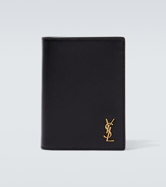 Tiny Cassandre leather wallet | Saint Laurent