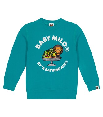 Baby Milo® cotton jersey sweatshirt | BAPE Kids