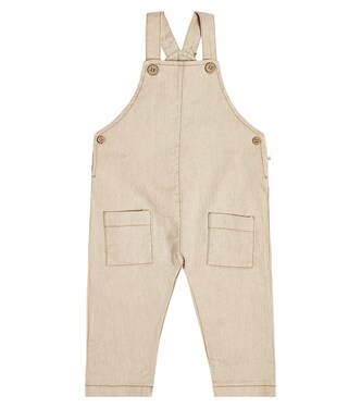 Baby Latzhose aus Leinen und Baumwolle | 1 + in the Family