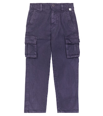 Cotton gabardine cargo pants | Il Gufo