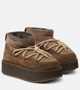 Classic Platform suede snow boots | Inuikii