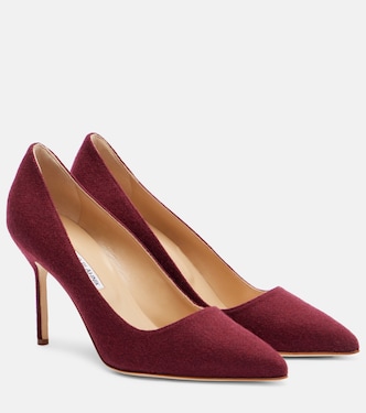 BB 90 wool pumps | Manolo Blahnik