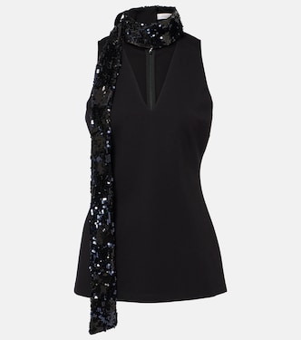 Emotional Essence sequined scarf top | Dorothee Schumacher