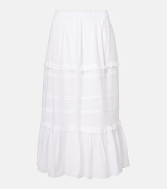 Diya cotton-blend maxi skirt | Marant Etoile