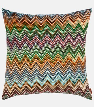 Jarris Zigzag Small cotton cushion | Missoni